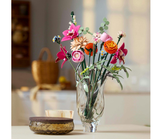 LEGO Botanicals 10342 Piękny bukiet różowych kwiatów - 1283648 - zdjęcie 9